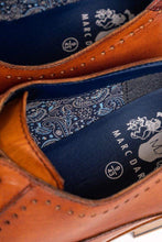 Load image into Gallery viewer, Carson Mid-Tan Wingtip Oxford Brogue by Marc Darcy