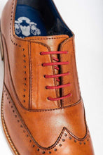 Load image into Gallery viewer, Carson Mid-Tan Wingtip Oxford Brogue by Marc Darcy