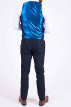 Load image into Gallery viewer, Marc Darcy Max 3PC Navy Suit