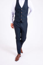 Load image into Gallery viewer, Marc Darcy Max 3PC Navy Suit