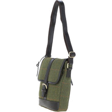 Load image into Gallery viewer, Mens Vintage Hunter Leather Travel Bag Tweed : Toby FB