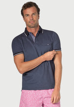 Load image into Gallery viewer, Menston Melange Pique Cotton Polo Shirt