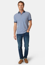 Load image into Gallery viewer, Menston Melange Pique Cotton Polo Shirt