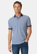 Load image into Gallery viewer, Menston Melange Pique Cotton Polo Shirt