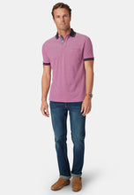 Load image into Gallery viewer, Menston Melange Pique Cotton Polo Shirt