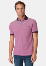 Load image into Gallery viewer, Menston Melange Pique Cotton Polo Shirt