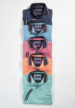 Load image into Gallery viewer, Menston Melange Pique Cotton Polo Shirt