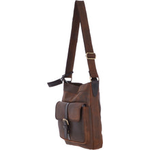 Load image into Gallery viewer, Vintage Hunter Leather Travel Bag Brown : Doug
