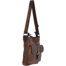 Load image into Gallery viewer, Vintage Hunter Leather Travel Bag Brown : Doug