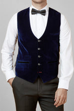 Load image into Gallery viewer, MD HUDSON Velvet Waistcoat
