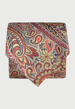 Load image into Gallery viewer, Large Paisley Jacquard Silk Tie

