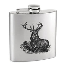 Load image into Gallery viewer, Stag 6oz Hip Flask
