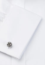 Load image into Gallery viewer, Tailored Fit Double Cuff White Herringbone Cotton Shirt (7720A)
