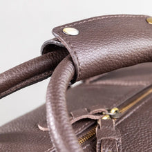 Load image into Gallery viewer, Oak Premium Leather Holdall – Genuine Leather Travel &amp; Weekend Bag

