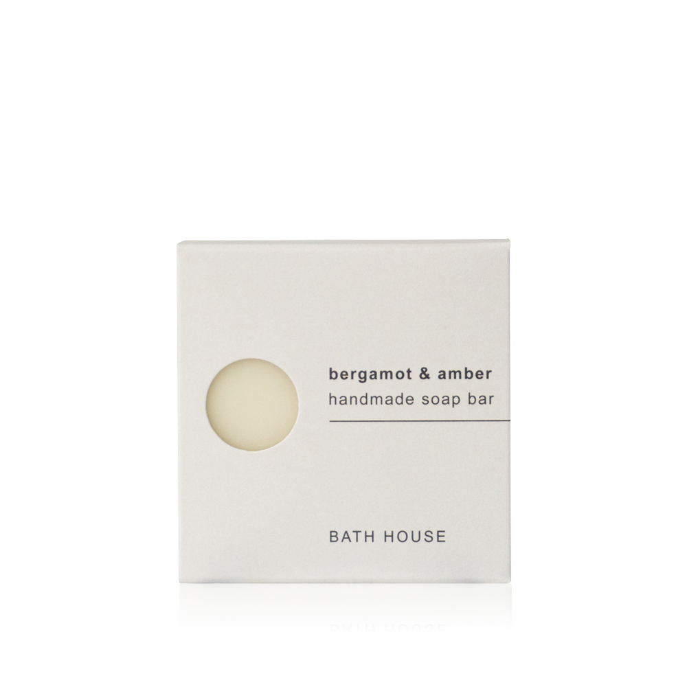 BATH HOUSE Bergamot & Amber Soap Bar