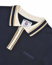 Load image into Gallery viewer, LAMBRETTA BAGGIO Tipped SS Knit Polo
