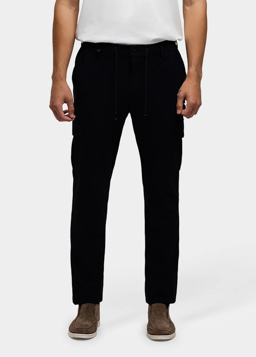 FLEXX BORGE Cargo Stretch Pant Dark Navy