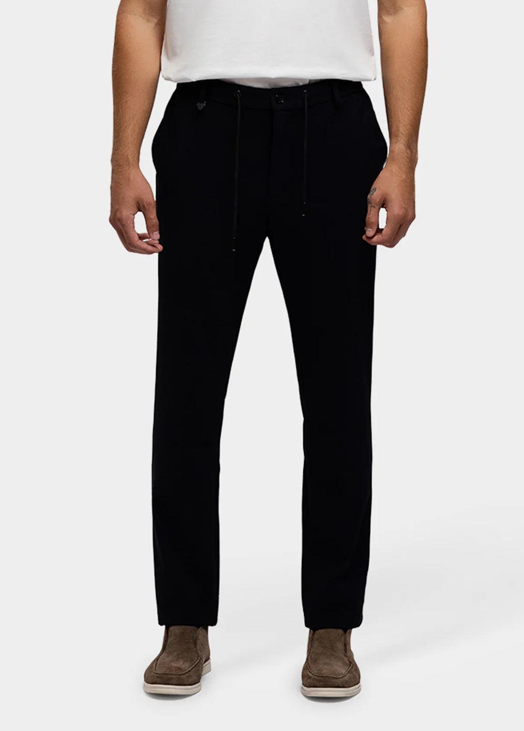 FLEXX CARSON Basic Stretch Pant Dark Navy