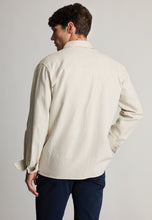 Load image into Gallery viewer, Ledger Ecru Cotton Linen Overshirt

