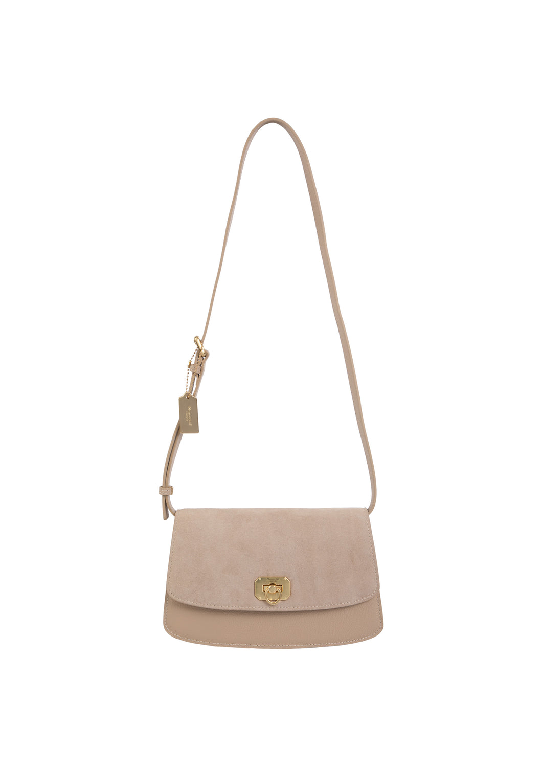 MONCRIEF Mollie Sesame Suede Bag