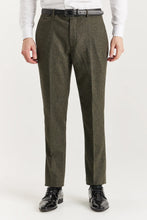 Load image into Gallery viewer, PAUL ANDREW OSCAR GREEN TWEED THREE PIECE SUIT
