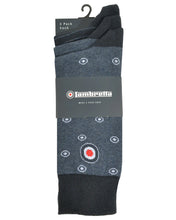 Load image into Gallery viewer, LAMBRETTA 3PK Target Socks
