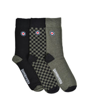 Load image into Gallery viewer, LAMBRETTA 3PK Checker Socks
