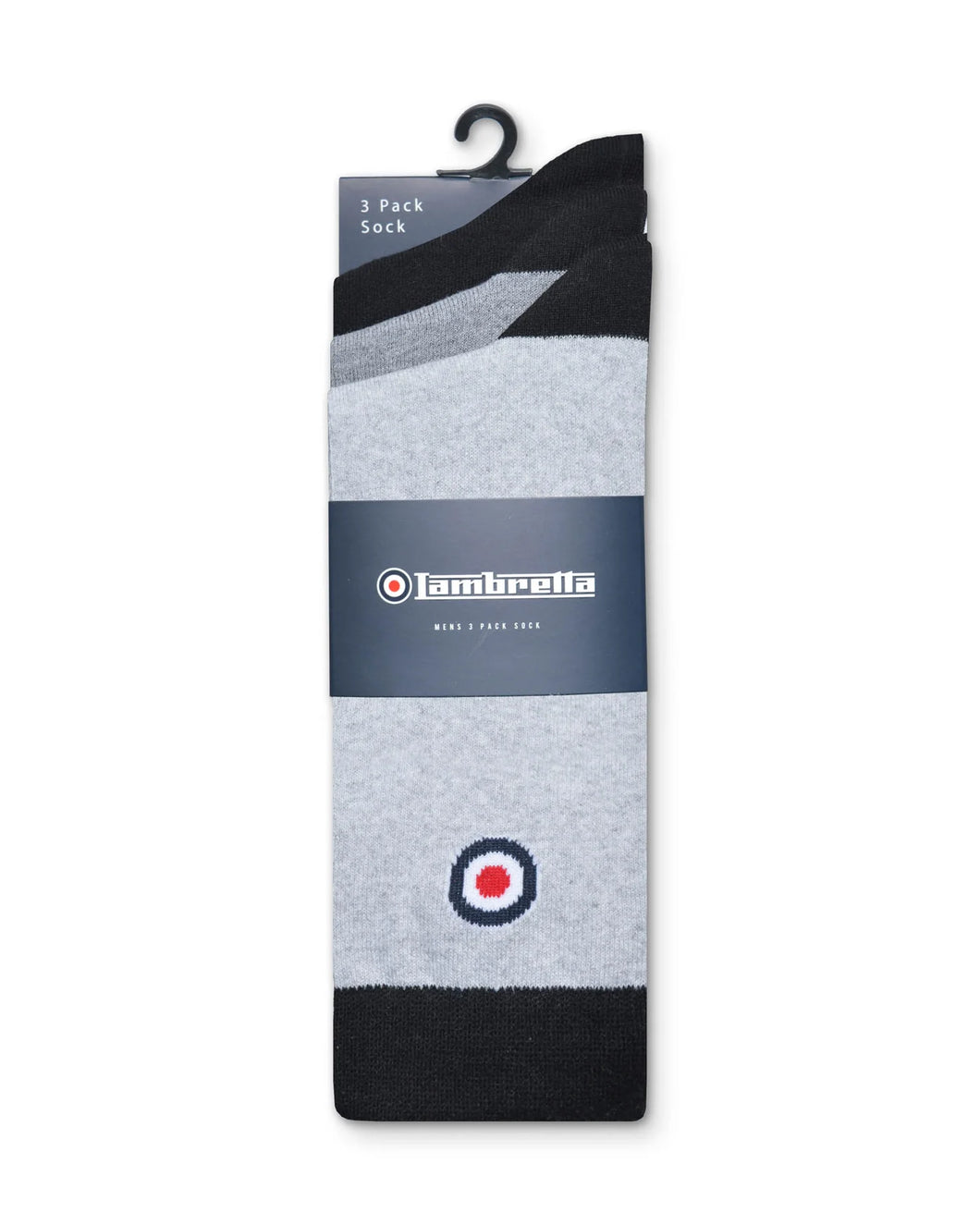 LAMBRETTA 3PK Classic Socks