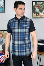 Load image into Gallery viewer, LAMBRETTA Check Print Polo Shirt
