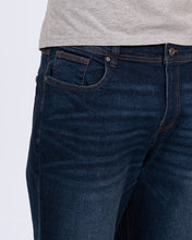 Load image into Gallery viewer, REDPOINT SHERBROOKE REGULAR FIT DENIM SHORTS (MID WASH)
