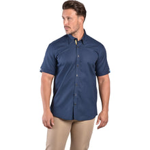 Load image into Gallery viewer, Claudio Lugli Plain Navy SS Shirt (CP6474)

