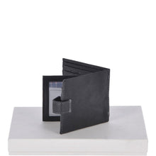 Load image into Gallery viewer, Crumble 8 Card, ID &amp; Coins Bill Fold Tab Wallet Black/crum : 1411 C
