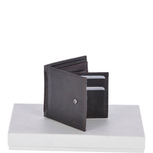 Load image into Gallery viewer, Copy of Crumble 8 Card, ID &amp; Coins Bill Fold Tab Wallet Brown/crum : 1411 C
