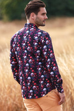 Load image into Gallery viewer, CLAUDIO LUGLI BLACK SKULLS &amp; FLOWERS (CP8038)
