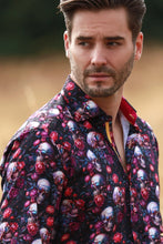 Load image into Gallery viewer, CLAUDIO LUGLI BLACK SKULLS &amp; FLOWERS (CP8038)
