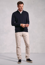 Load image into Gallery viewer, Copenhagen Cotton Merino Zip Neck Jumper
