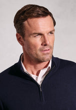 Load image into Gallery viewer, Copenhagen Cotton Merino Zip Neck Jumper
