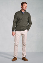 Load image into Gallery viewer, Copenhagen Cotton Merino Zip Neck Jumper
