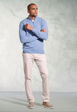 Load image into Gallery viewer, Copenhagen Cotton Merino Zip Neck Jumper
