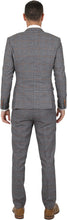 Load image into Gallery viewer, Marc Darcy Jenson Grey Check 3pc Suit
