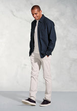 Load image into Gallery viewer, Ledger Navy Cotton Linen Overshirt
