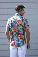 Load image into Gallery viewer, Claudio Lugli Floral SS Shirt - CP6492
