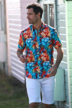 Load image into Gallery viewer, Claudio Lugli Floral SS Shirt - CP6492
