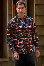 Load image into Gallery viewer, CLAUDIO LUGLI BAROQUE PRISM SPECTRUM PRINT SHIRT CP8057

