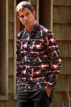 Load image into Gallery viewer, CLAUDIO LUGLI BAROQUE PRISM SPECTRUM PRINT SHIRT CP8057

