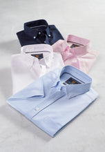 Load image into Gallery viewer, Regular Fit White Oxford Cotton Short Sleeve Shirt (4581B)
