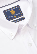 Load image into Gallery viewer, Regular Fit White Oxford Cotton Short Sleeve Shirt (4581B)

