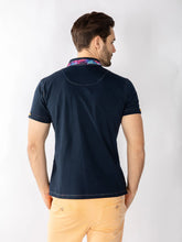 Load image into Gallery viewer, CLAUDIO LUGLI Marble Insert Polo Shirt
