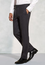Load image into Gallery viewer, Tailored Fit Wells Charcoal Wool Blend Suit - Waistcoat Optional
