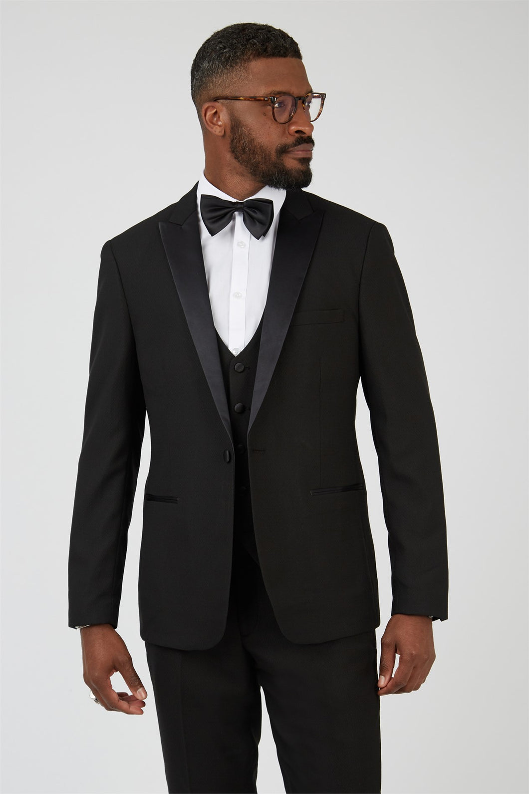 Marc Darcy DALTON Slim Fit Tuxedo Suit Jacket